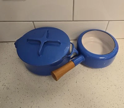 Cacerola y Caserole Dansk Blue Esmalte Købenstyle (Detalles) Foto 1 de 4