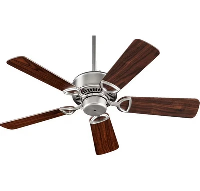 Quorum 43425-65 Estate 42" 5-Blade Indoor Ceiling Fan in Satin Nickel - Image 1 of 2