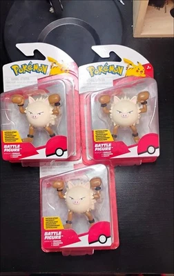 NUEVO Jazwares Pokemon PRIMEAPE Battle Figura de Acción 3" Nintendo Toy Foto 1 de 2