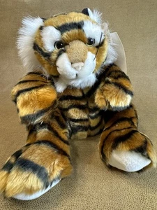 SKM Plüschtiere 9,5 Zoll Tigerpuppe Roy Plüsch Neu mit Etikett - Bild 1 von 8