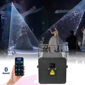 IOS APP Control 5W RGB Animation Wedding Laser Light Party Night Club Show Laser - Picture 1 of 5