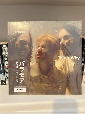 Paramore This is Why Vinyl LP Clear Color Assai Obi Edition - LIMITED 147/300 - Image 1 of 2
