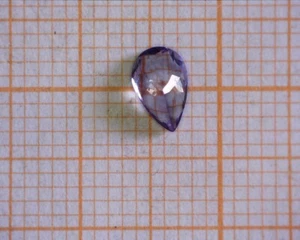 Tanzanite Pear facet 0.49 carat from Tanzania - Imagen 1 de 3