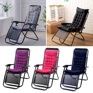 High Back Garden Deck Chair Seat Pad Cushion Outdoor Deck Patio Seat Cushion Pad - Picture 1 of 193