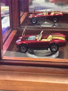 Mattel Hot Wheels 1982 Shelby Cobra #29 Red With Gold Stripes Hood Opens - Picture 1 of 5