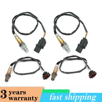 4PCS Oxygen Sensors For 2007 2008 PORSCHE BOXSTER 3.4L CAYMAN 2.7L 911 3.6L H6 - Image 1 of 4