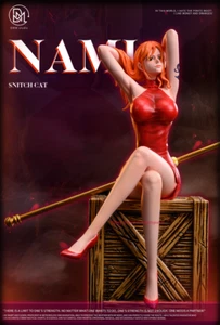 Statua dipinta modello Nami in resina pezzo unico DMM Studio in magazzino - Foto 1 di 6