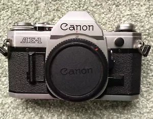 Canon AE-1 35mm SLR Film Camera Silver Body From JAPAN Body only - Picture 1 of 11