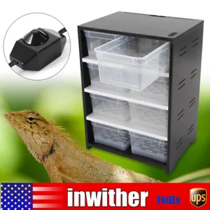 Large Reptile Enclosure Cage Lizard Pet Terrarium Tank Breeding Breeding Box - Picture 1 of 12