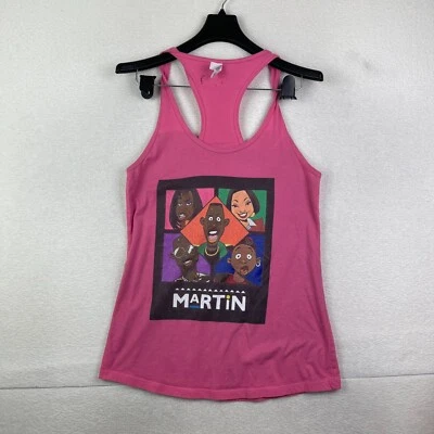Martin TV Show Tank Top Shirt Womens Large Sleeveless Pink - Image 1 of 4
