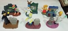 Vintage Lot 6 Simpsons Treehouse of Horror Burger King Halloween Kids Meal Toys