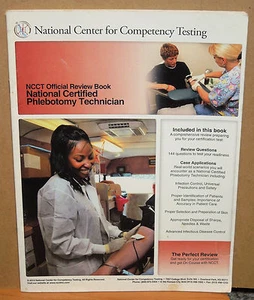 National Certified Phlebotomy Technician NCCT Official Review Book (2014, Soft) - Imagen 1 de 1