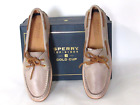 SPERRY Top-Sider GOLD CUP Womens size 12 Grey Leather Loafers A/O Boat Shoes NEW