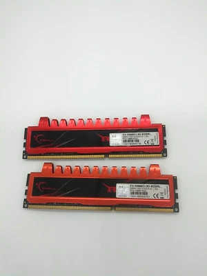 G. SKILL 2x4 GB DIMM 1333 MHz PC3-10666 DDR3 Memory (F3-10666CL9D-8GBRL) Used - Image 1 of 3