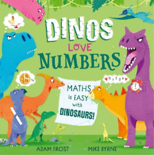 Adam Frost Dinos Love Numbers (Poche)