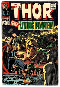The Mighty Thor #133 VG+ 1st Full Ego Living Planet Silver Age 1966 Key U-4 - Picture 1 of 2