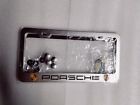 Lightweight Metal Porsche License Plate Frame New Front And Back