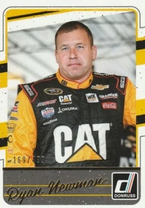 2017 Donruss Racing Nascar Gold Foil Parallel Ryan Newman 60 /499 - Picture 1 of 1