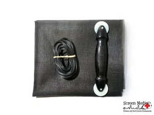 Kit de Repuesto de Puerta de Pantalla Ventanas Puertas de Patio Hasta 36"x96" Pantalla para Mascotas y más - Imagen 1 de 5