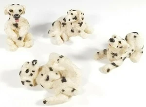 Dalmatian Dog Puppies Playful Set of 4 Resin 2.5 inch  A1 - Bild 1 von 5