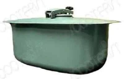 Pour Vespa Carburant Bleu Pétrole Gas Tank Vbb Vba 150 Super Sprint LML Px - Image 1 of 4