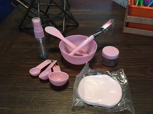 9 in 1 Facial Mask Mixing Bowl Kit Brush Spoon Stick Tool Face Care DIY NIP - Picture 1 of 9