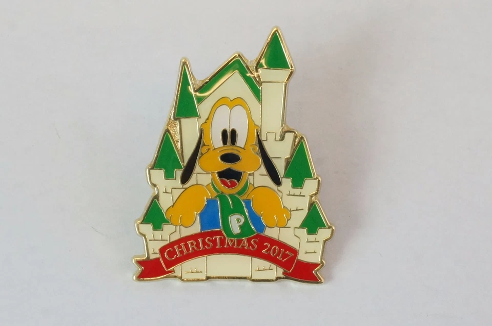 Prendedor Premio Juego Tokyo Disney Resort TDL Navidad Fantasía 2017 Plutón Foto 1 de 1