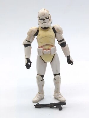 Star Wars Saga 2006 Heroes & Villains Clone Trooper 3,75" Figura Episodio III Foto 1 de 4