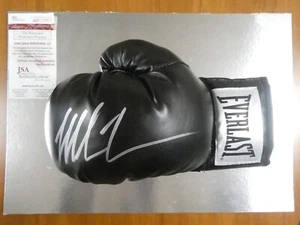 Mike Tyson Signed Boxing Glove JSA Authentic Glove Is Glued On Board - Picture 1 of 7