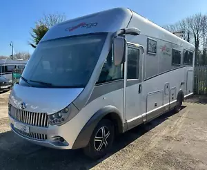 Carthago Liner For Two, Motorhome For Sale, Self-Levelling, Hab Air Con, Garage - Picture 1 of 9