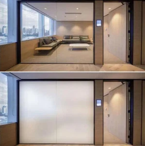 Smart PDLC Privacy window film with remote any size shorter then 24x18" - Foto 1 di 1