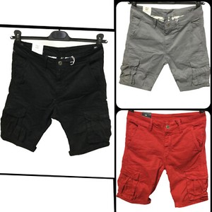 Bermuda da uomo Cargo rossi in cotone | Acquisti Online su eBay