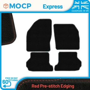 Alfombrillas de coche Express con ajuste prepuntada rojas para Ford Focus CC 2006-2010 - Imagen 1 de 4