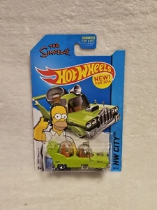 Hot Wheels The Homer The Simpsons Retro Entertainment #BDV00 New NRFP Green 1:64 - Picture 1 of 2