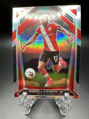 2020-21 Panini Prizm Premier League - #87 Moussa Djenepo Silver Prizm - Image 1 of 2