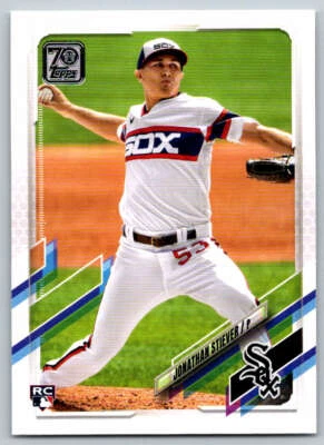 2021 Topps #528 Jonathan Stiever RC (ref 168863) - Image 1 of 2