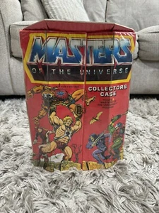 1984 Vintage He-Man Masters Of The Universe MOTU Red Carrying Case With 2 Trays - Bild 1 von 8