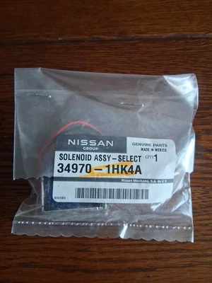 NUEVO OEM Nissan Versa VersaNote 2013-2019 Shift Interlock Solenoide 34970-1HK4A Foto 1 de 2