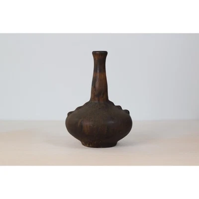 Vintage Maigon Daga Form 52 Bud Vase Artist Signed Mid-Century Modern Pottery - Image 1 of 4