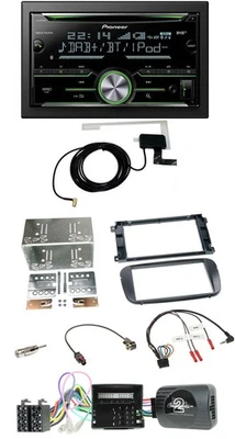 Pioneer CD USB Lenkrad Bluetooth 2DIN DAB Autoradio für Ford S-Max Mondeo Profi - Bild 1 von 4