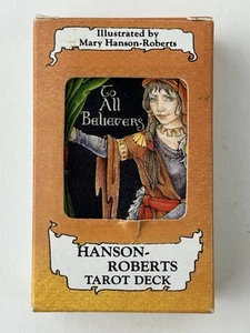 Hanson-Roberts Tarot Deck: 78-Card Deck by Mary Hanson-Roberts No Booklet - Picture 1 of 6