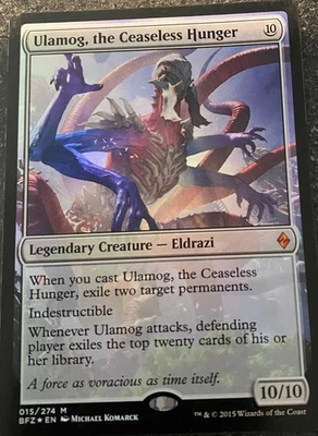 Ulamog, the Ceaseless Hunger Battle for Zendikar Foil - Image 1 of 2