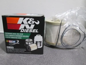 K&N PF-4100 Fuel Filter For 03-07 Ford Excursion F-250  F-350 DIESEL NEW SEALED - Bild 1 von 1