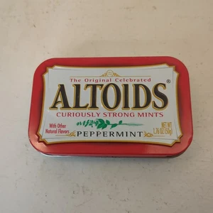 Altoids Dosen Pfefferminze geprägt 2008 1,76 oz LEER - Bild 1 von 8