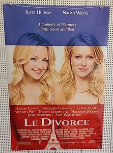 Le Divorce  Original 27 X 40 Theatrical Movie Poster Kate hudson Naomi Watts - Picture 1 of 10