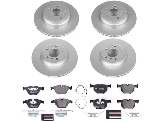 Kit de pastillas de freno y rotor delanteras y traseras para 07-10 BMW 335i xDrive 335xi TJ24P6 Foto 1 de 1