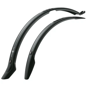 Front-Rear Mudguard Kit Velo 55 Cross for Wheels 26 - 29 Black 4217331 - Picture 1 of 1