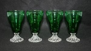 Anchor Hocking Inspiration Green Boopie Burple 5" Juice Water Goblets Glass - 4 - Picture 1 of 5