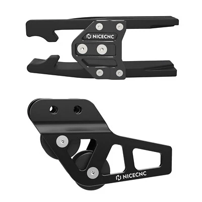Protector de guía de cadena trasera Nicecnc para Yamaha YZ85 2003-2018 basculante deslizante de cadena Foto 1 de 4