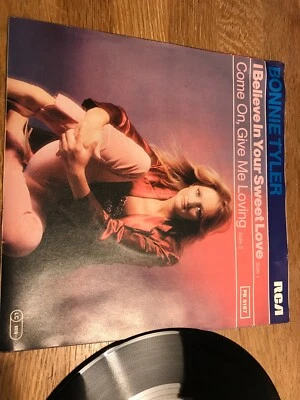 BONNIE TYLER I BELIEVE IN YOUR SWEET LOVE/COME ON, GIVE ME LOVING 1979 RCA GERMA - Image 1 of 4